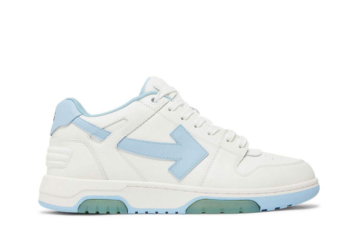 Off-White Out Of Office Calf Leather White Baby Blue