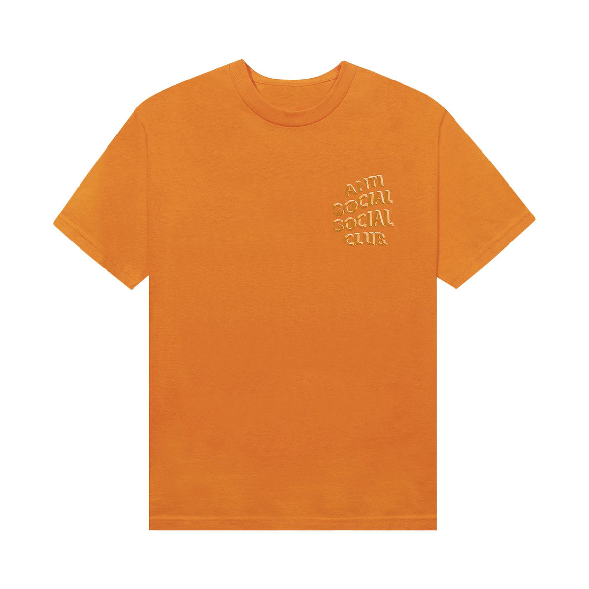 Anti Social Social Club Deeper Than Usual Tee Orange Sherbet
