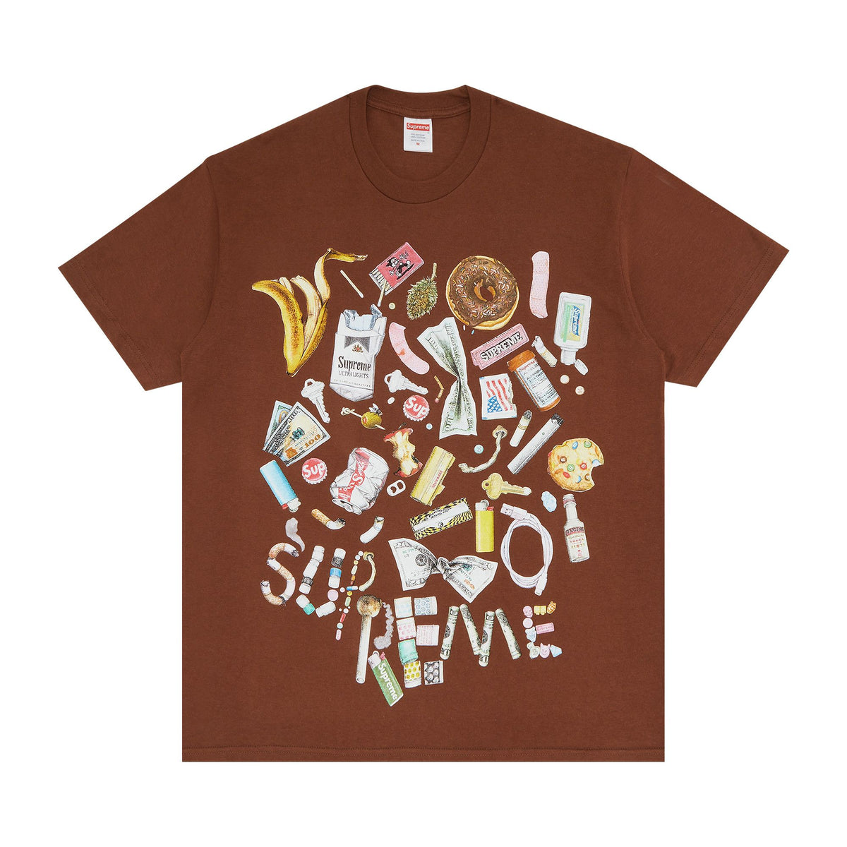 Supreme Trash Brown Tee