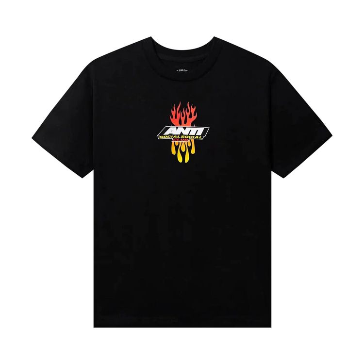Anti Social Social Club Hot At First Tee Black