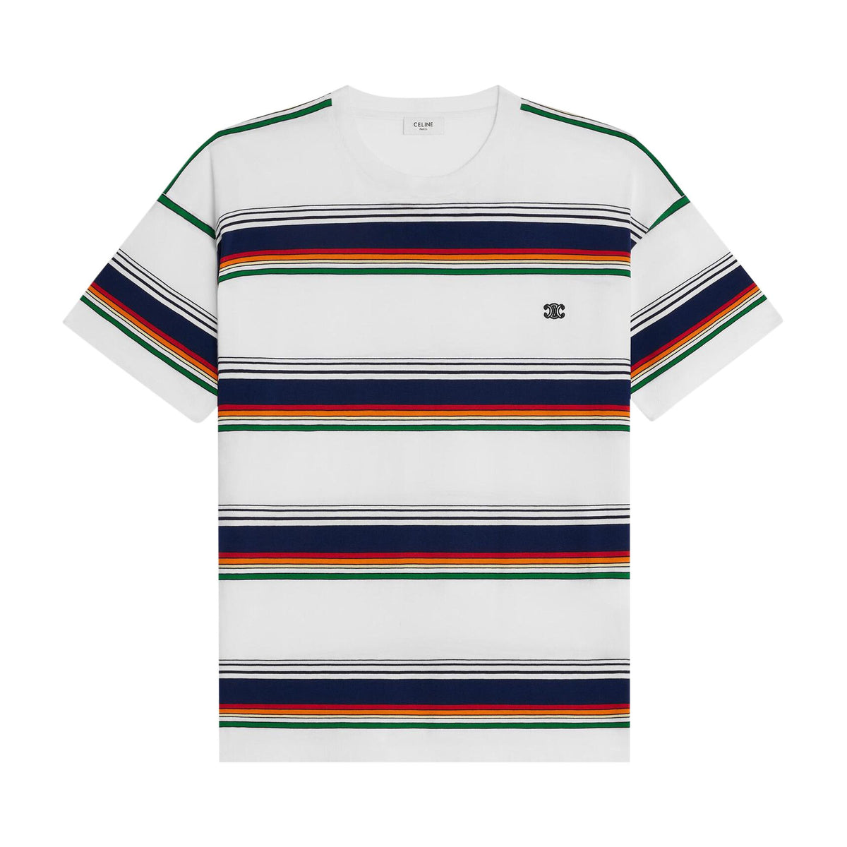 Celine Triomphe Loose T-Shirt White