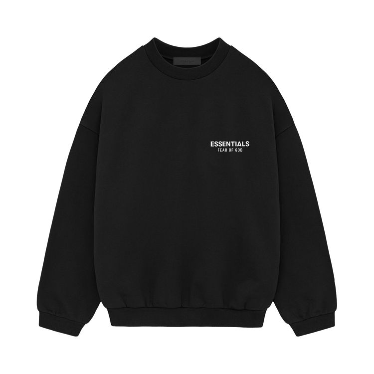 Fear of God Essentials Fleece CrewnecK Black
