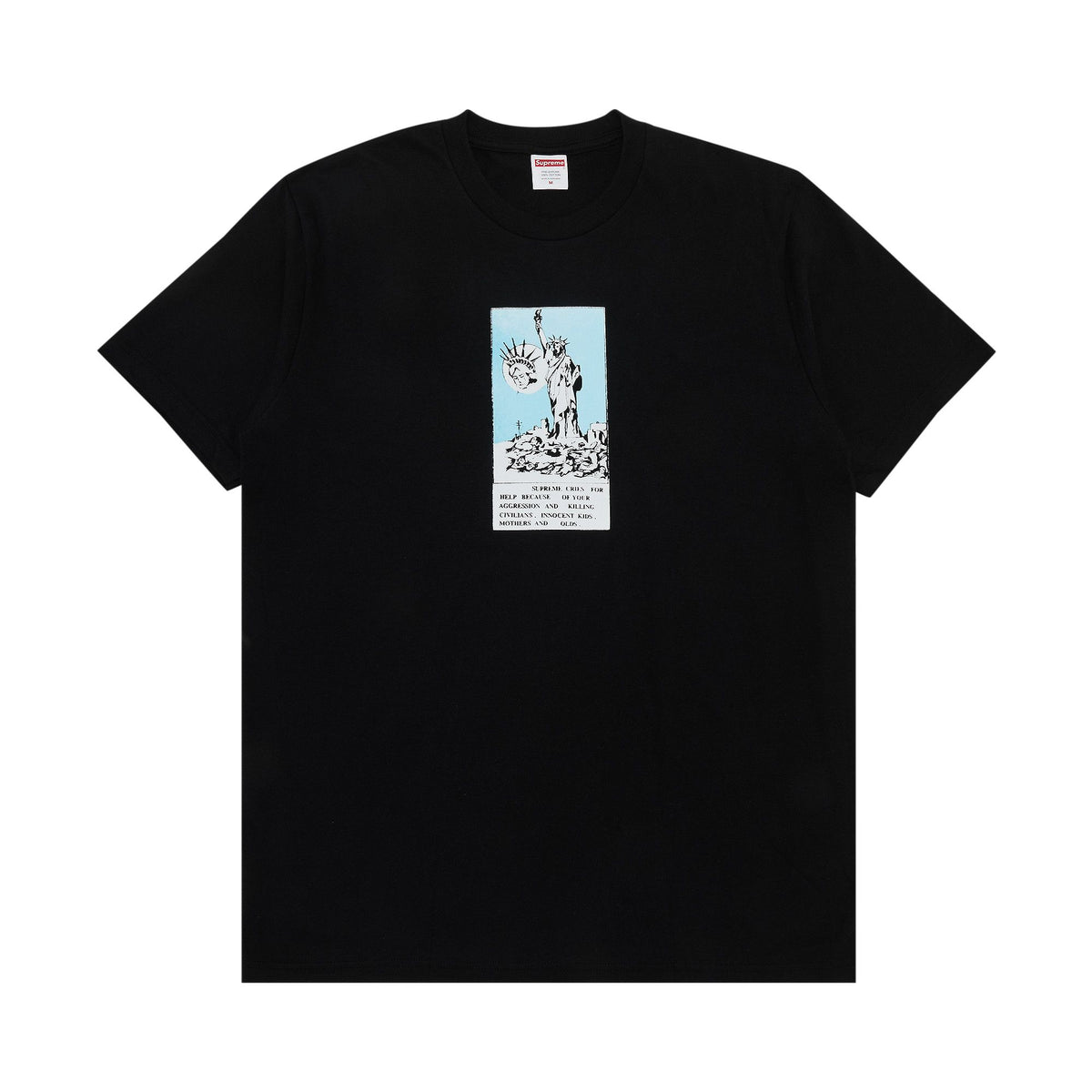 Supreme Liberty Tee Black