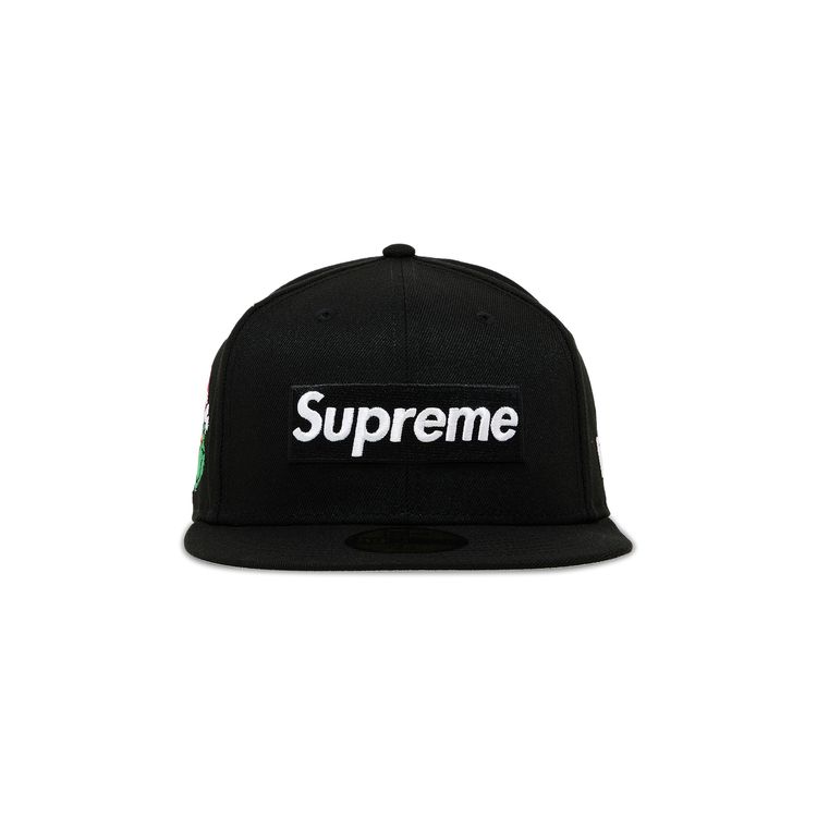 Supreme Grinch Box Logo New Era 59Fifty Fitted Cap Black