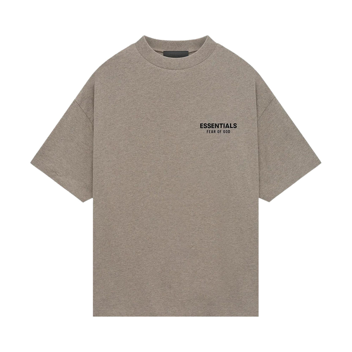 Fear of God Essentials Jersey Crewneck T-Shirt Heather Gray