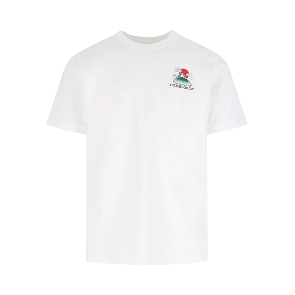 Casablanca Montagne Short Sleeve T-shirt White