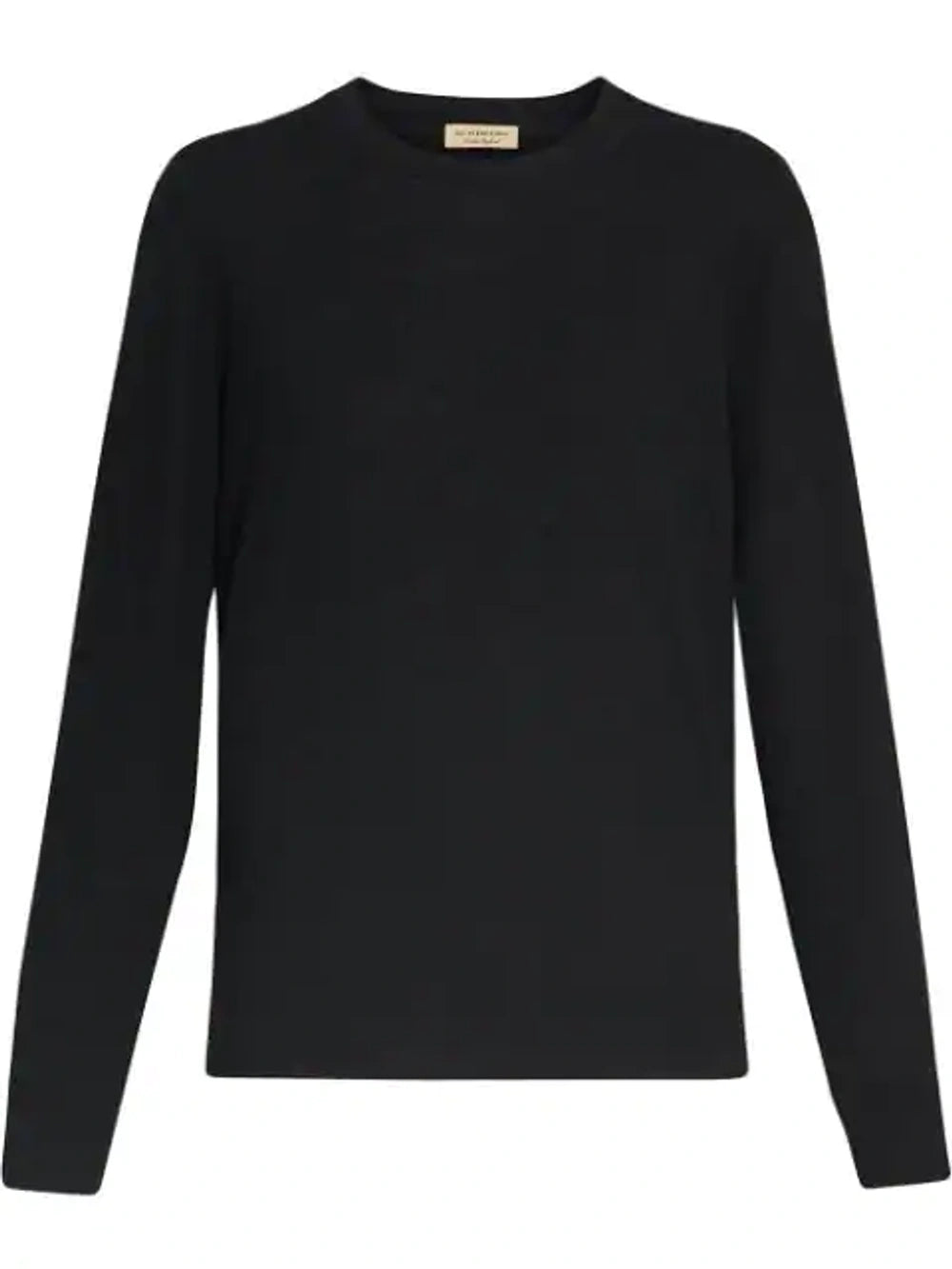 Burberry Vintage Check patch merino wool sweater
