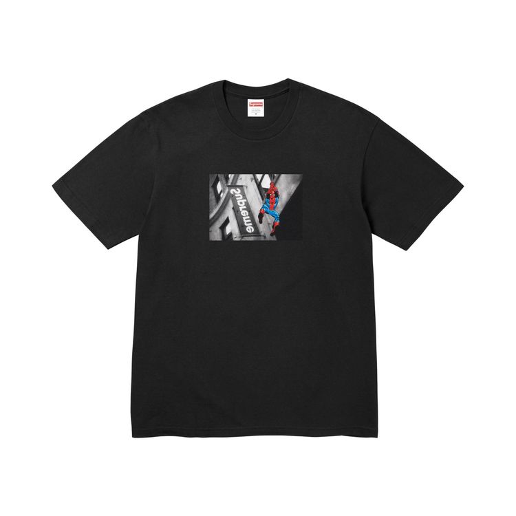 Supreme Spider-Man Tee Black