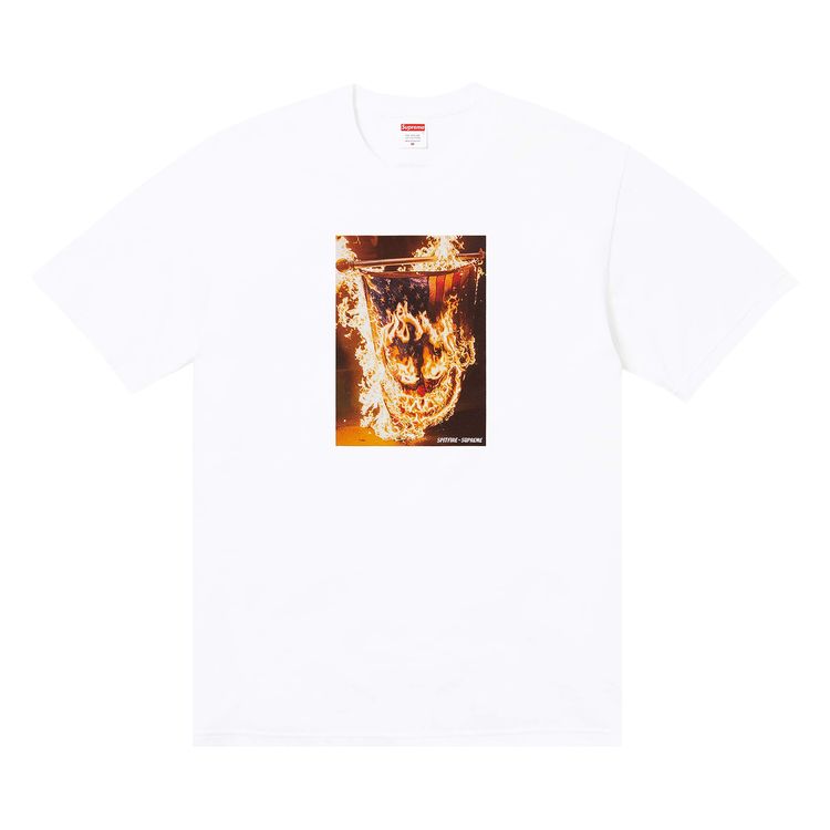 Supreme Spitfire Flag Tee White