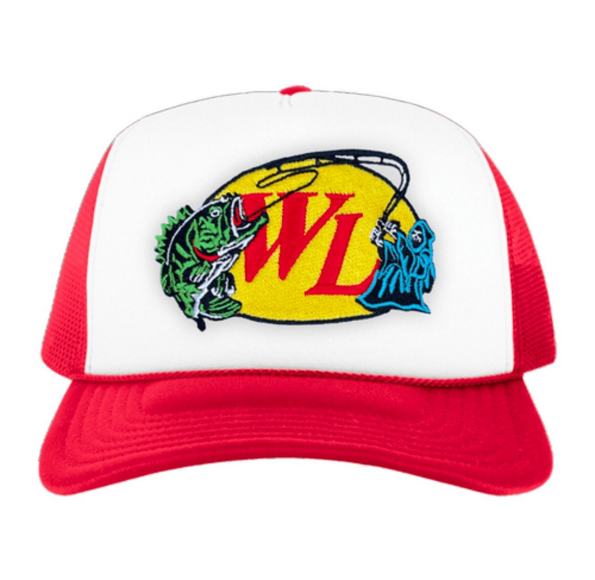 Warren Lottas Reelin Reaper Foam Trucker Hat - Red