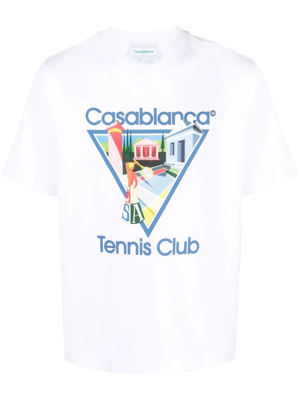 Casablanca La Joueuse organic cotton T-shirt