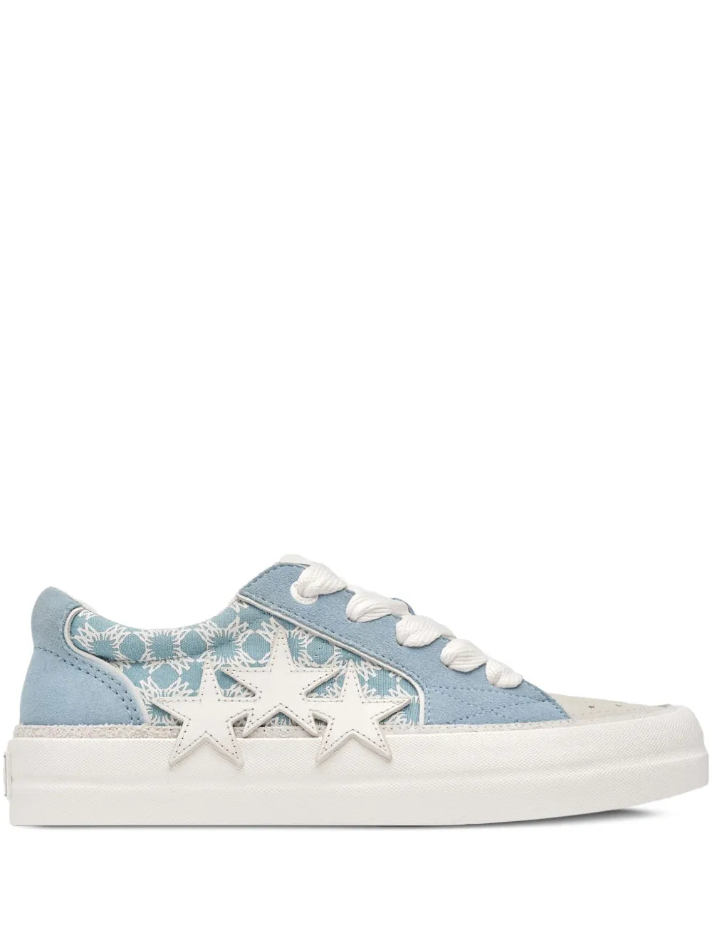 Amiri Sunset Skate Alabaster / Blue Low Top Sneakers