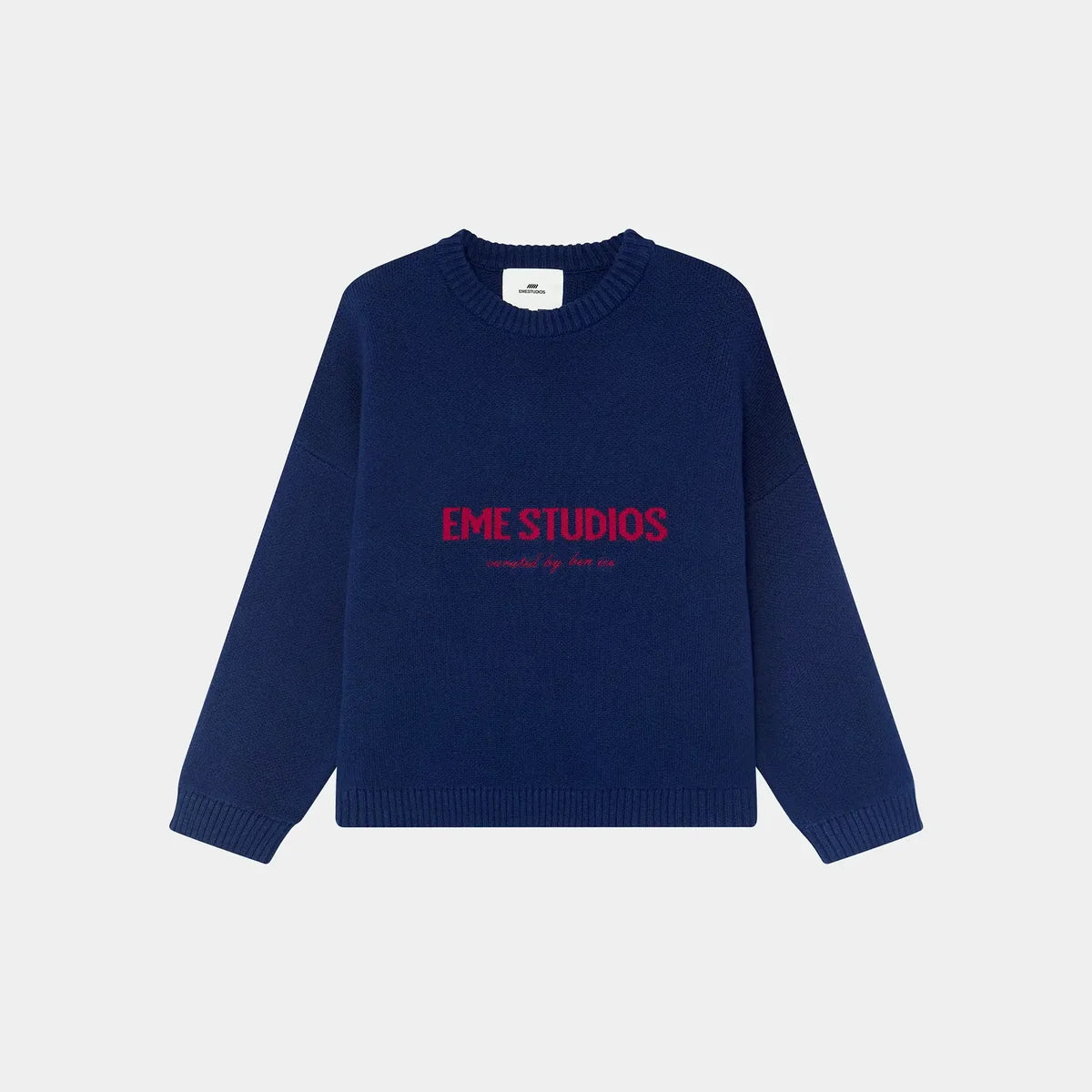 Eme Studios Master Indigo Knit Sweater