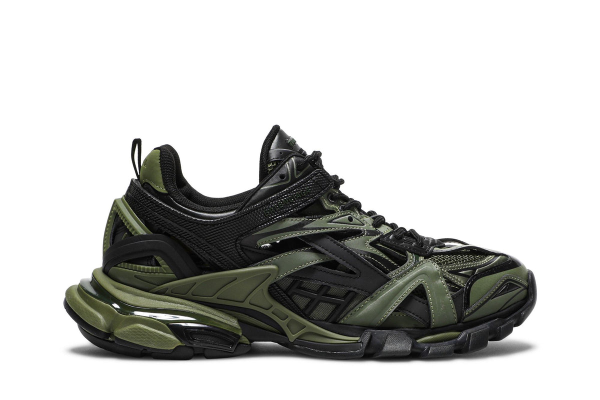 Balenciaga Track.2 Kaki Canvas