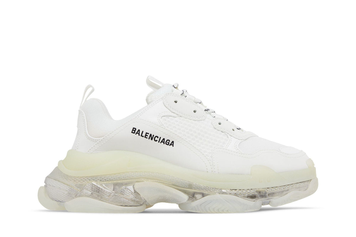 Balenciaga Triple S Clear Sole White