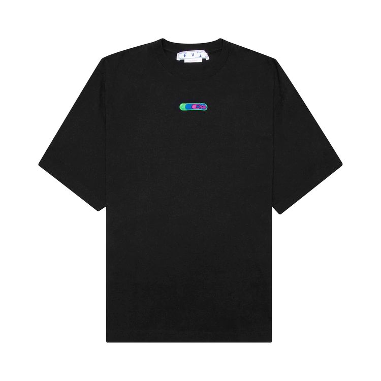 Off White Weed Arrows Over Skate S/s T Shirt Black/Green