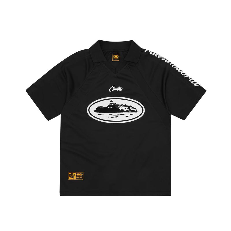 CORTEIZ ALCATRAZ FOOTBALL JERSEY [BLACK]