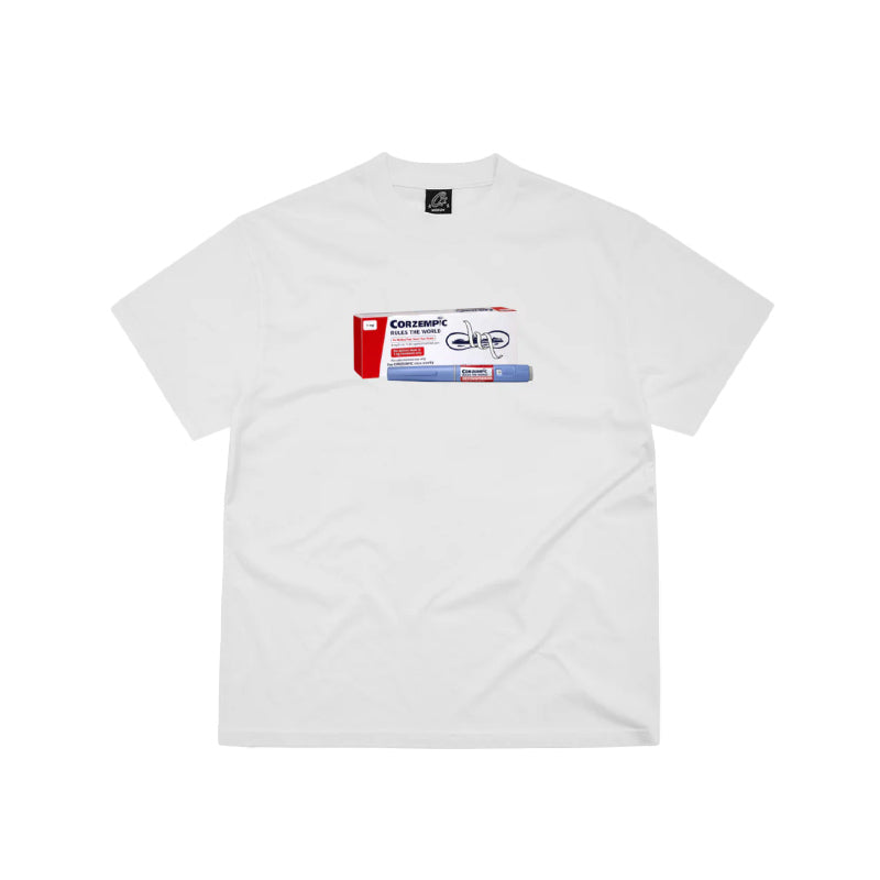 CORTEIZ CORZEMPIC TEE [WHITE]