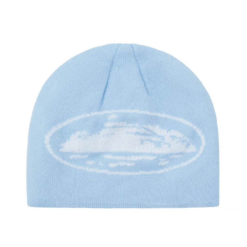 Corteiz Alcatraz Skully Baby Blue