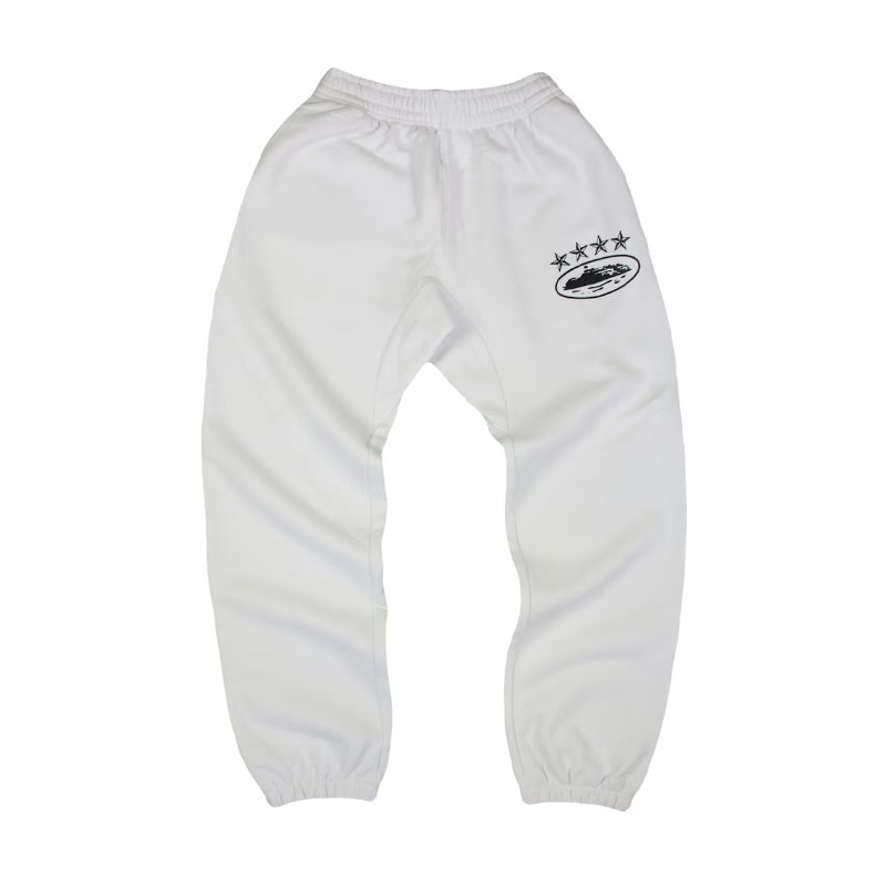 Corteiz Alcatraz Sweatpant White