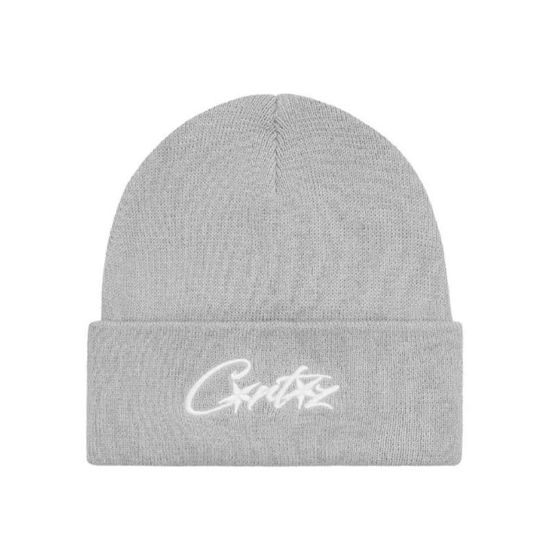 Corteiz Allstarz Folded Beanie 'Grey'