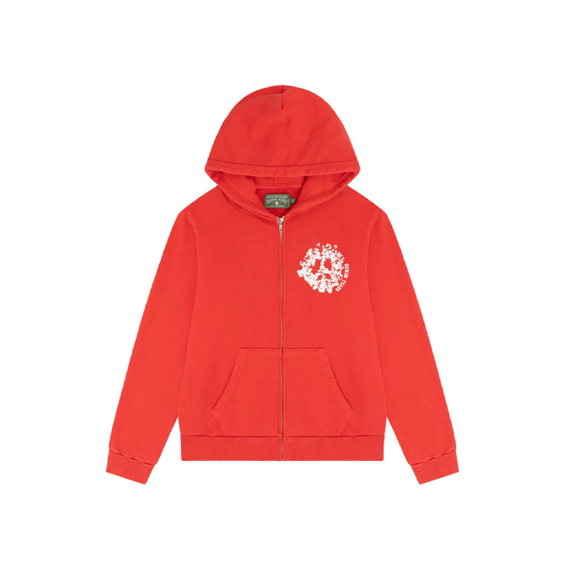 Denim Tears Denim University Zip Hoodie 'Red'