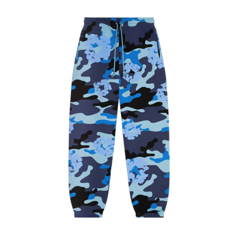 Denim Tears The Cotton Wreath Sweatpant Blue Camo