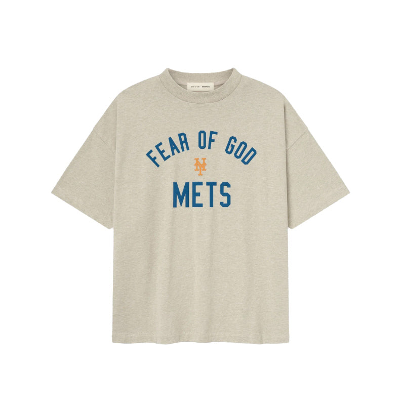 Fear of God ESSENTIALS x MLB Mens Mets 90's Fit Tee