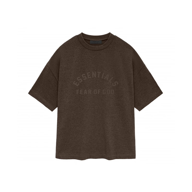 Fear of God Essentials Core Collection Heavy S/S Tee Heather Wood