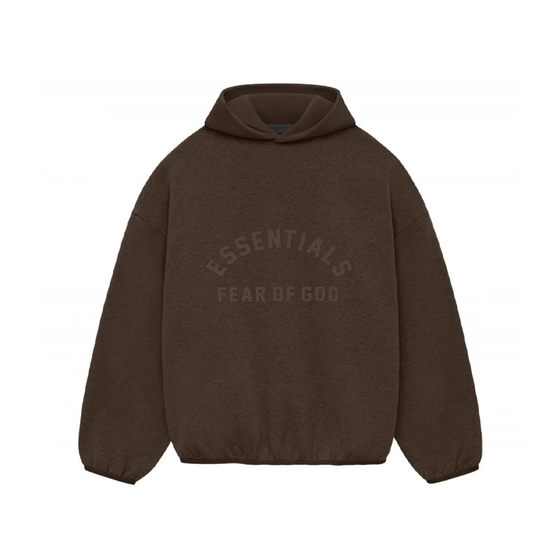 Fear of God Essentials Core Collection Heather Wood Nylon Fleece Hoodie