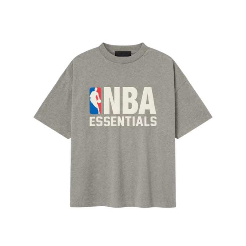 Fear of God Essentials NBA 90's Tee Concrete Heather