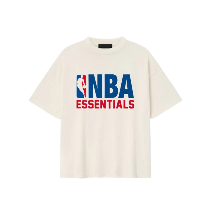 Fear of God Essentials NBA 90's Tee Cream White
