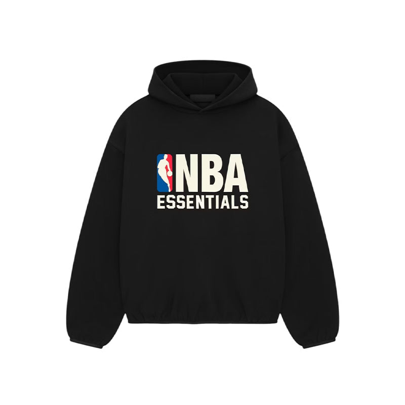 Fear of God Essentials NBA Sport Hoodie Vintage Black