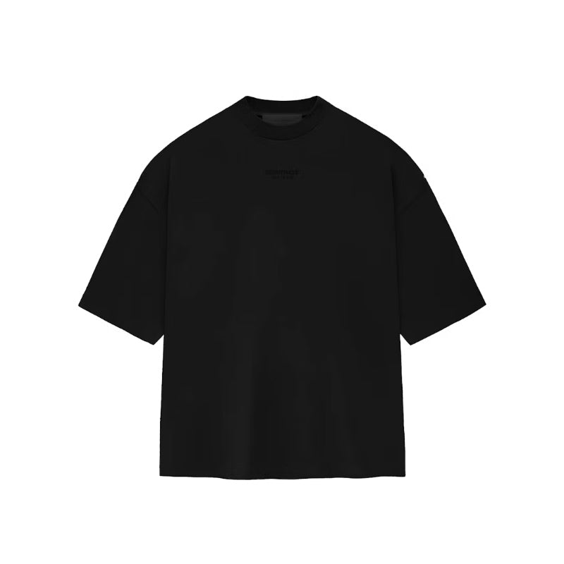 Essentials Small Logo Tee Jet black