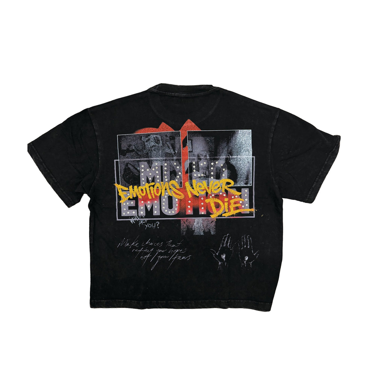 Mixed Emotions Tunes Tee Black