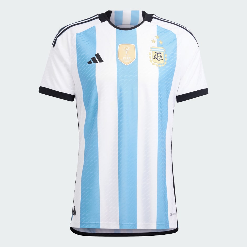 Adidas Argentina 3 Stars Home Authentic Jersey
