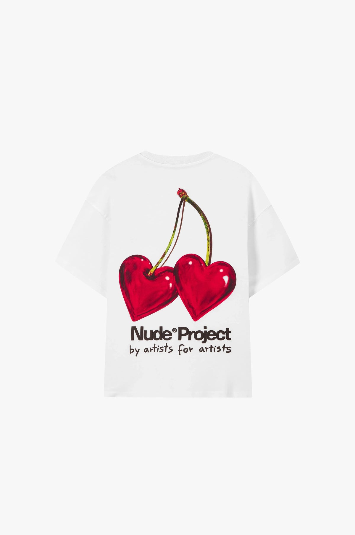 Nude Project Cherry Tee White