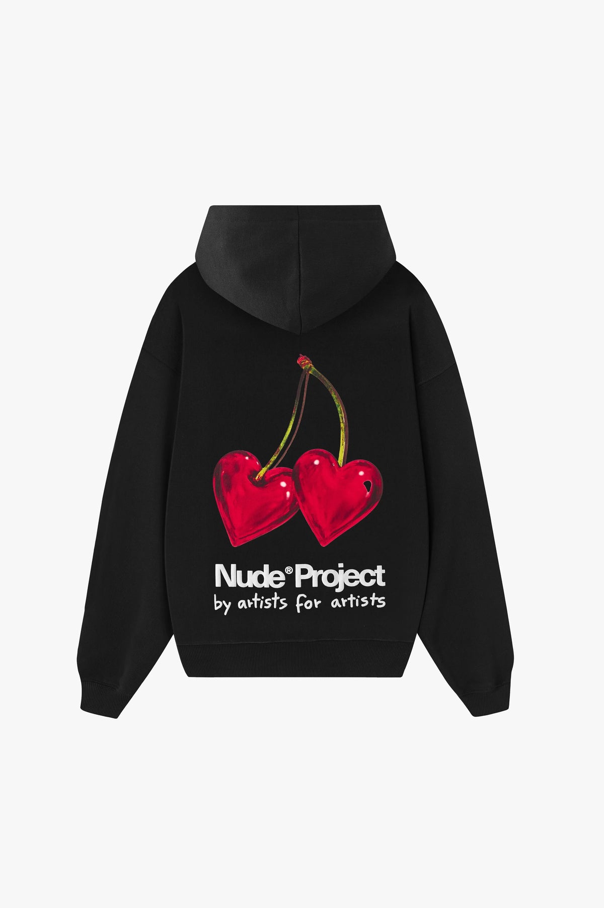 Nude Project Metal Cherry Hoodie Black