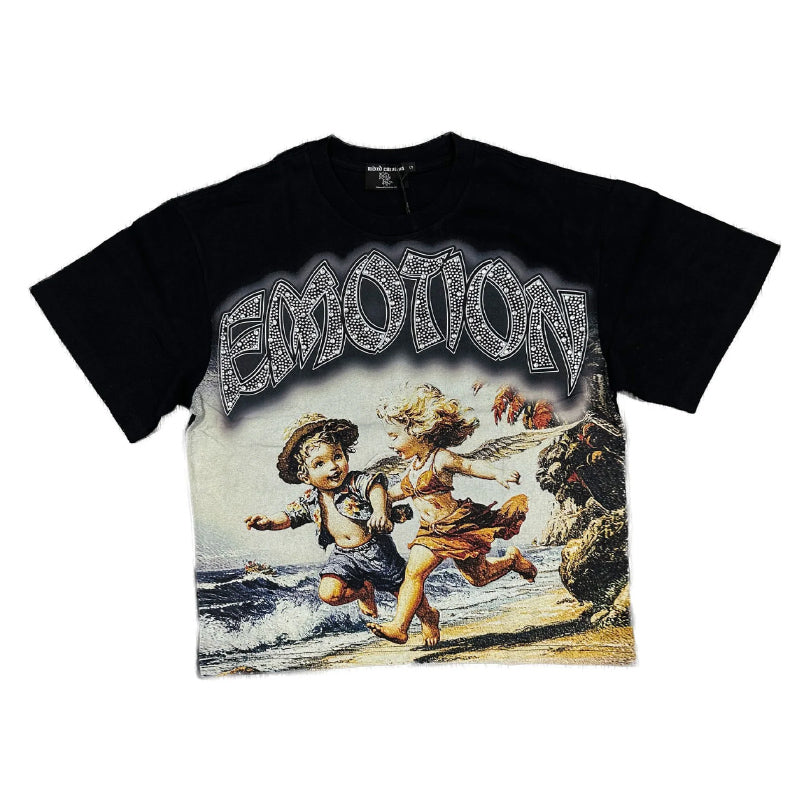 Mixed Emotions Black “Seaside” Tee