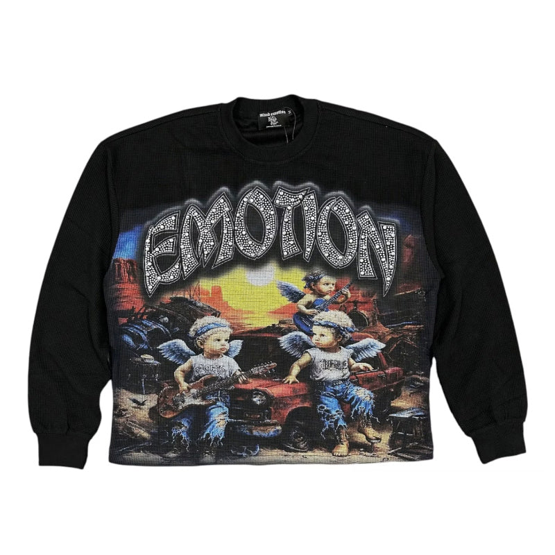 Mixed Emotions Sunrise Thermal L/S T-shirt Black