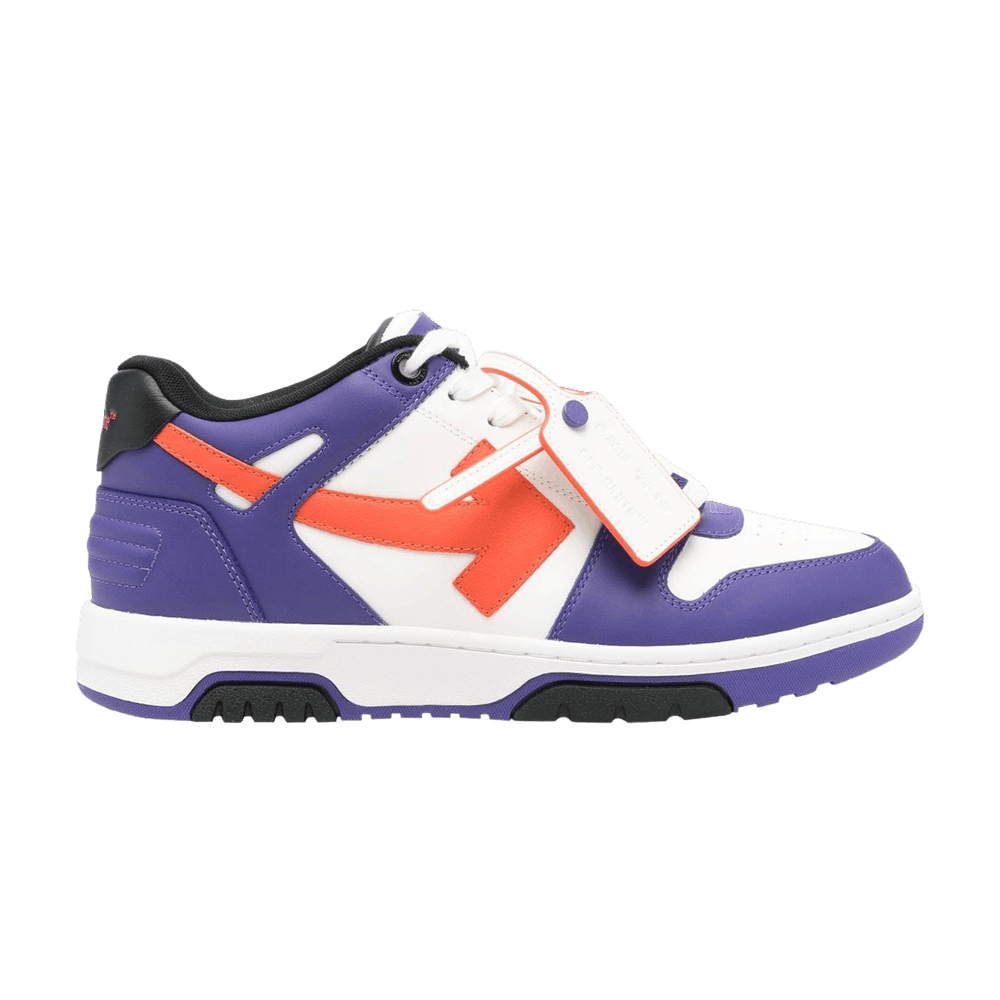 OFF-WHITE Out Of Office OOO Low Tops White Purple Orange