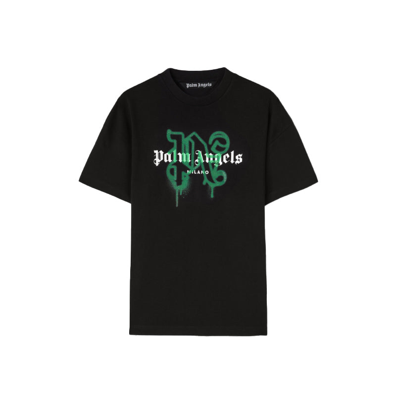 Palm  Angels MILAN MONOGRAM SPRAY TEE