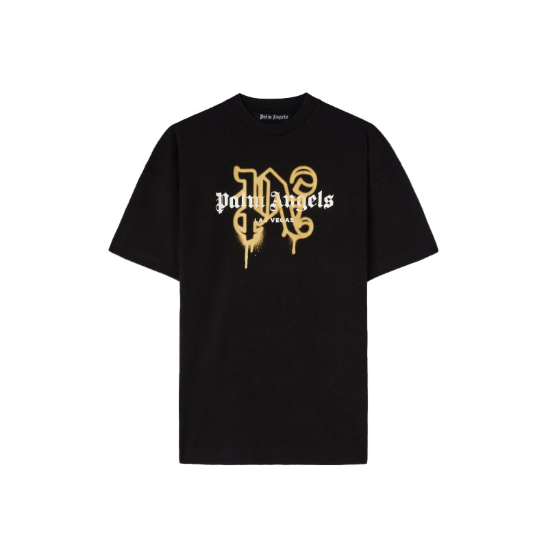 Palm Angels  las vegas monogram-print t-shirt