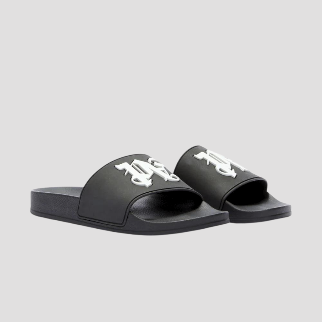 Palm Angels Rubber Slide Black