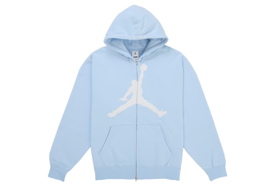 Supreme Jordan Hooded Sweatshirt (SS26) Light Blue