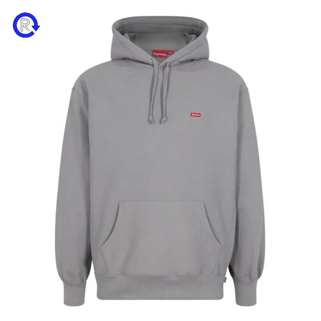 Supreme Hoodie Small Box Logo Grey