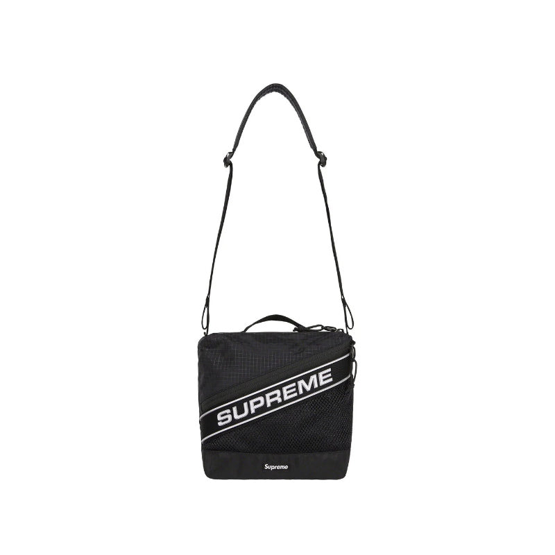 Supreme 3D Logo Shoulder Bag Black F/W 23'