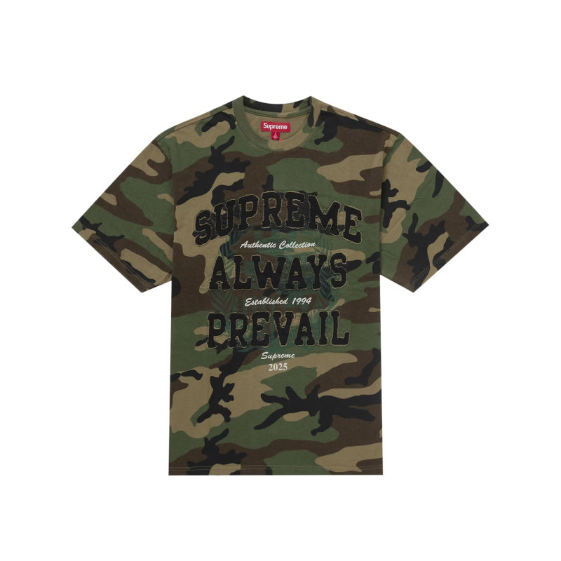 Supreme Always Prevail S/S Top Woodland Camo