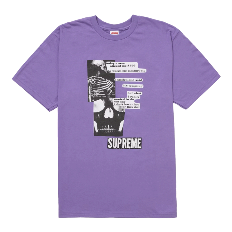 Supreme Anatomy Tee Purple