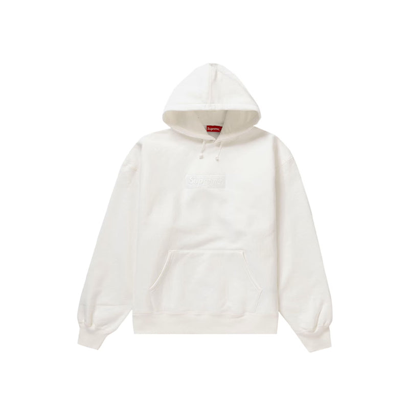 Supreme Box Logo Hooded Sweatshirt (FW23) White